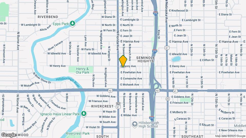 5708 N Suwanee Ave Mapa y Detalles de la Ubicación