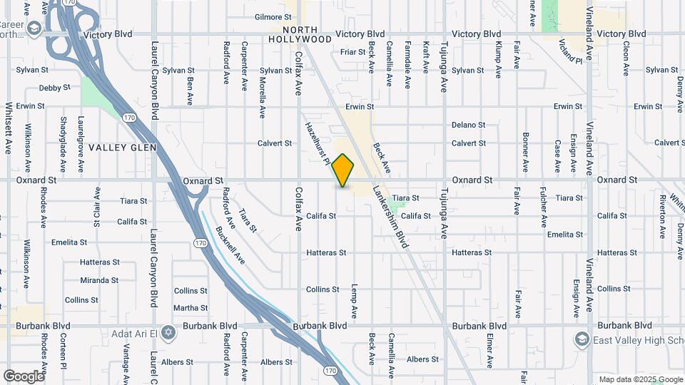 5944 Irvine Ave Map and Location Details
