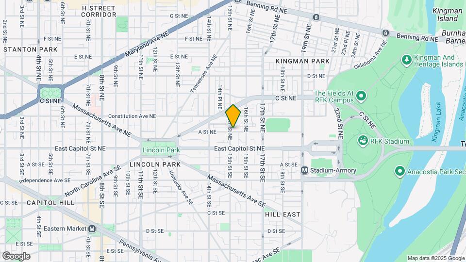 1504 A St NE Mapa y Detalles de la Ubicación