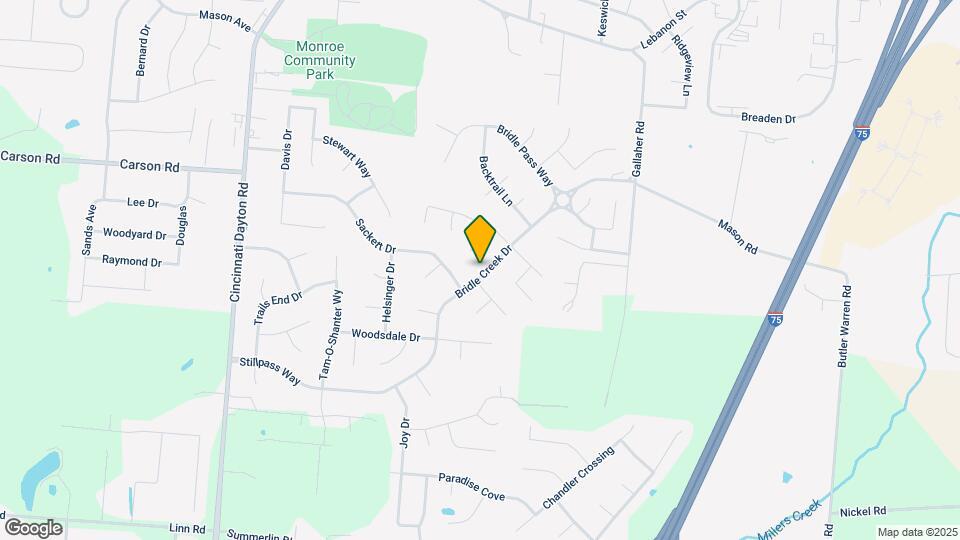 330 Bridle Creek Dr Map and Location Details