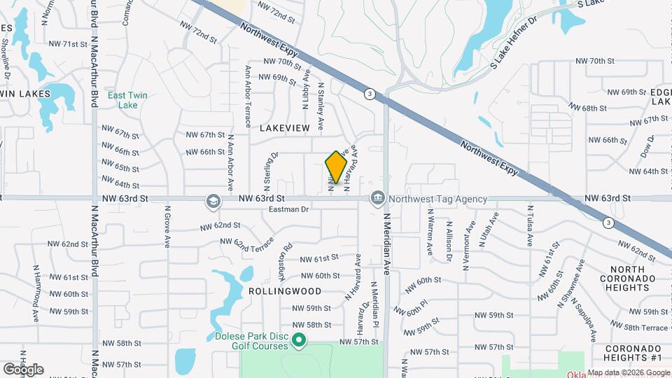 6404 N Nicklas Ave Map and Location Details