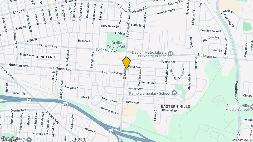 520 S Smithville Rd Map and Location Details