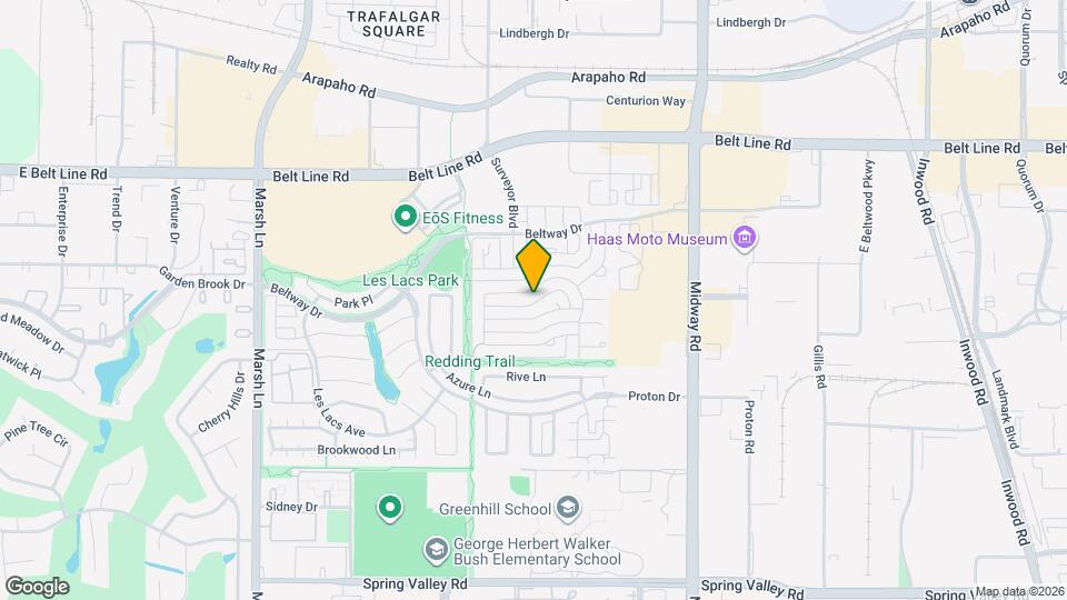 4004 Winter Park Ln Map and Location Details