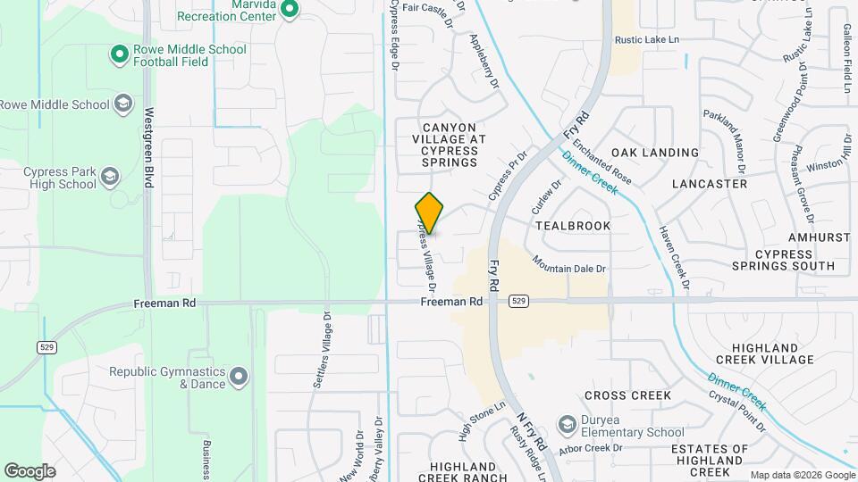 20734 Tealbrook Dr Map and Location Details