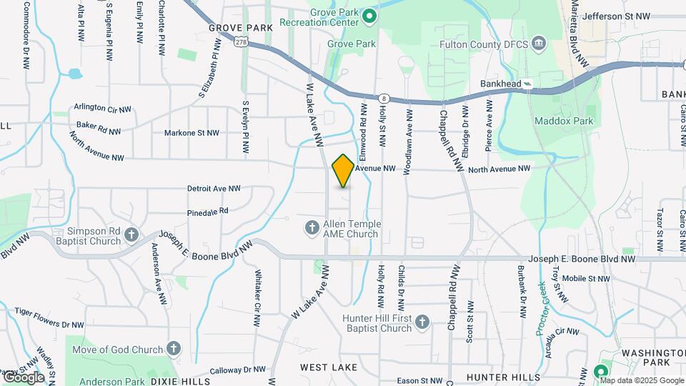 438 Lanier St Map and Location Details