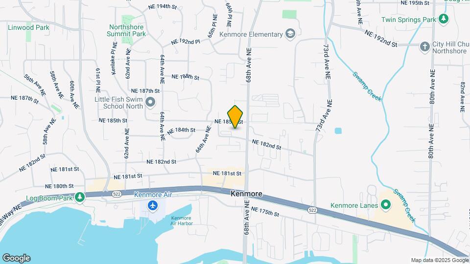 6700 NE 182nd St Map and Location Details