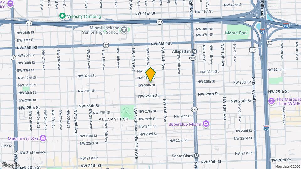 1499 NW 30th St Map and Location Details