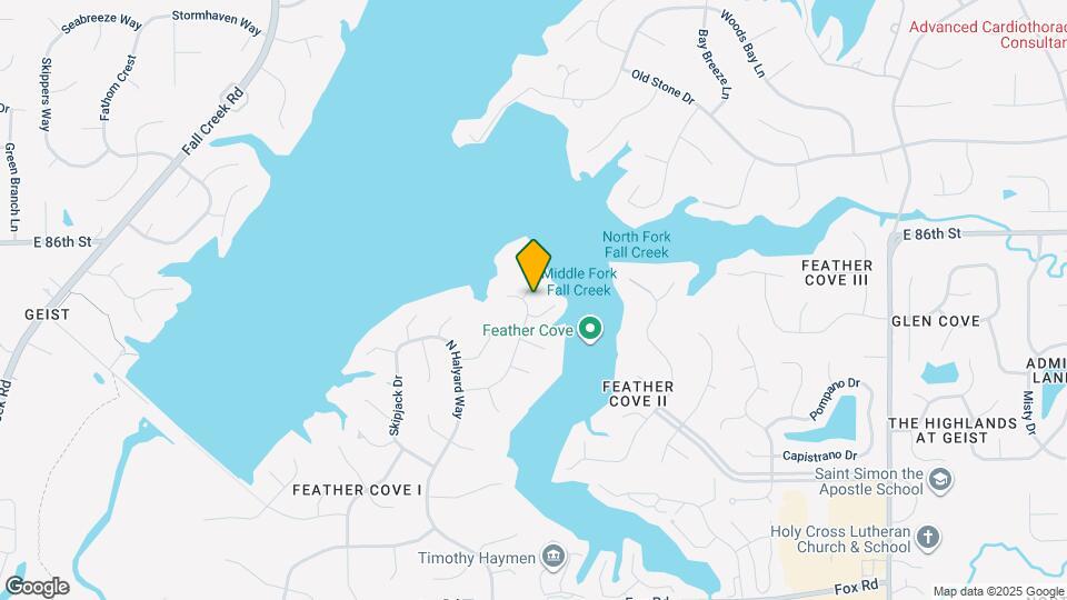 8429 Catamaran Dr Map and Location Details