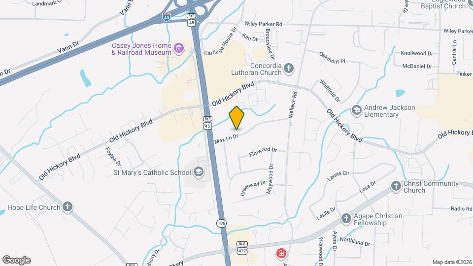 135 Max Ln Dr Map and Location Details