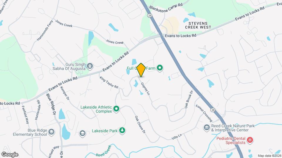 778 Osprey Ln Map and Location Details