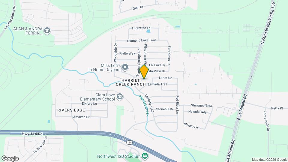 1824 Lariat Dr Map and Location Details