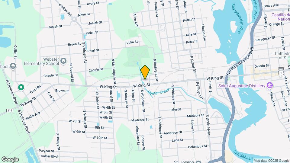 641 Cathedral Pl Map and Location Details