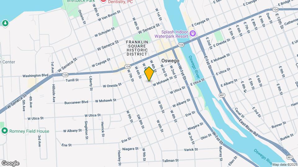 176 W 5th St Mapa y Detalles de la Ubicación