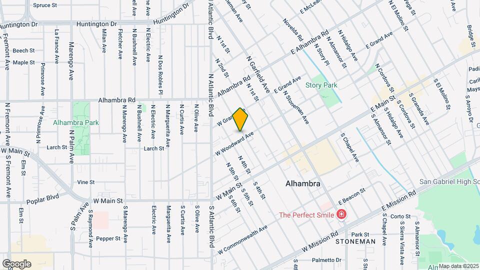 301 W Woodward Ave Mapa y Detalles de la Ubicación