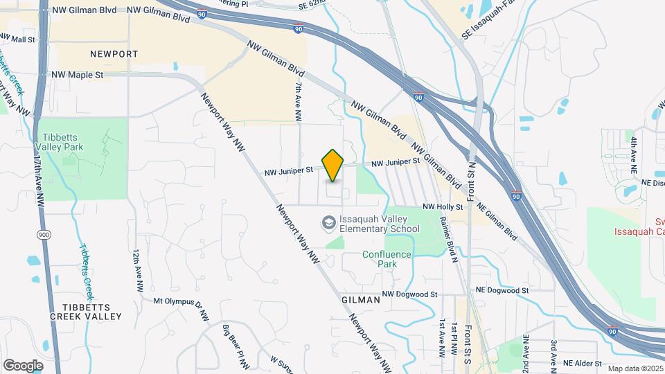 Issaquah Village Apartments Map and Location Details
