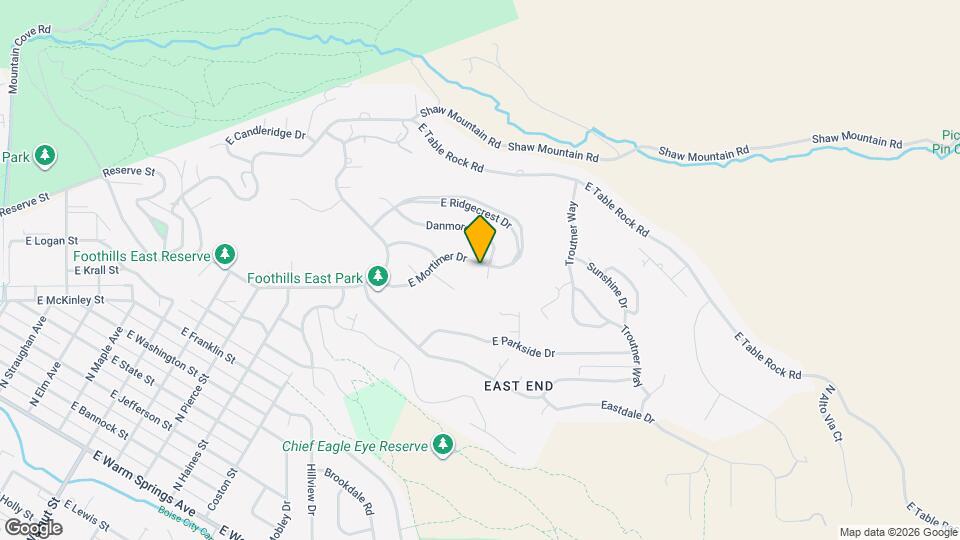 2075 E Mortimer Dr Map and Location Details
