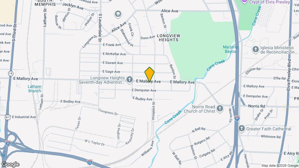 759 E Mallory Ave Map and Location Details