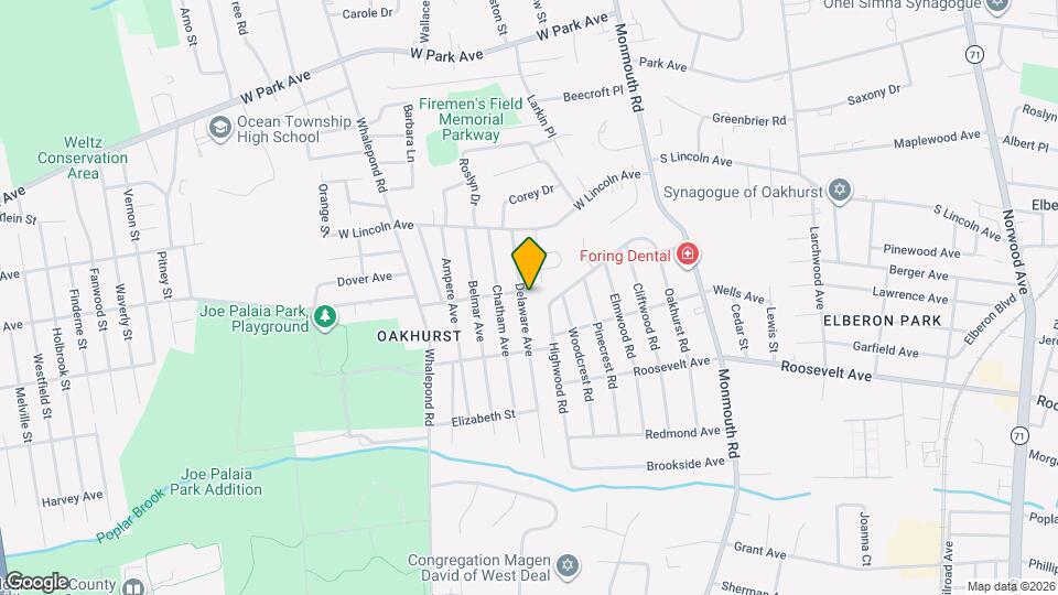 175 Delaware Ave Map and Location Details