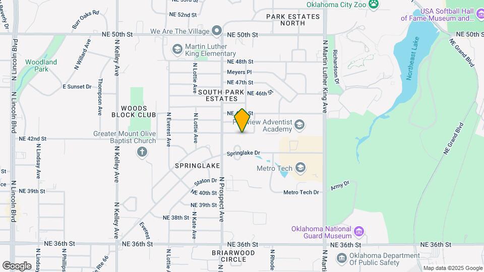 1536 NE 42nd St Map and Location Details