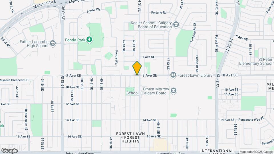 903 44 St SE Map and Location Details