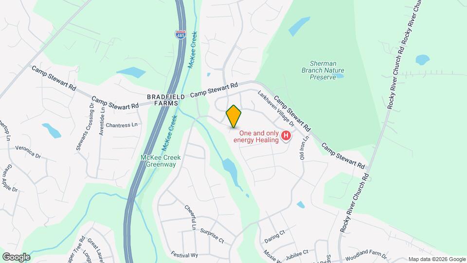 3009 Striped Maple Ct Mapa y Detalles de la Ubicación