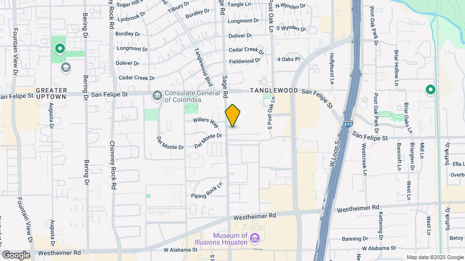 5142 Del Monte Dr Map and Location Details