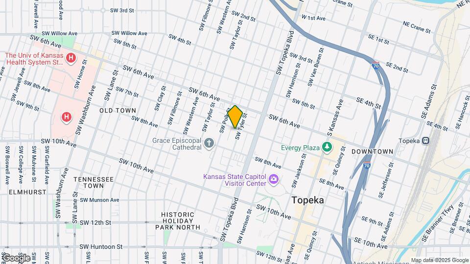 703 SW Tyler St Map and Location Details