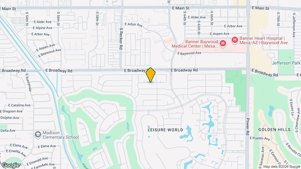 2754 Leisure World Map and Location Details