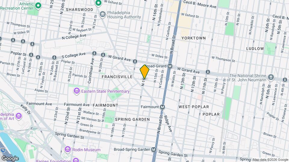 847 N 16th St, Unit 3 Mapa y Detalles de la Ubicación