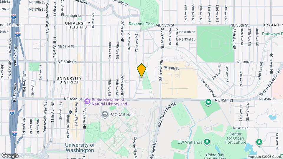4708 22nd Ave NE Mapa y Detalles de la Ubicación