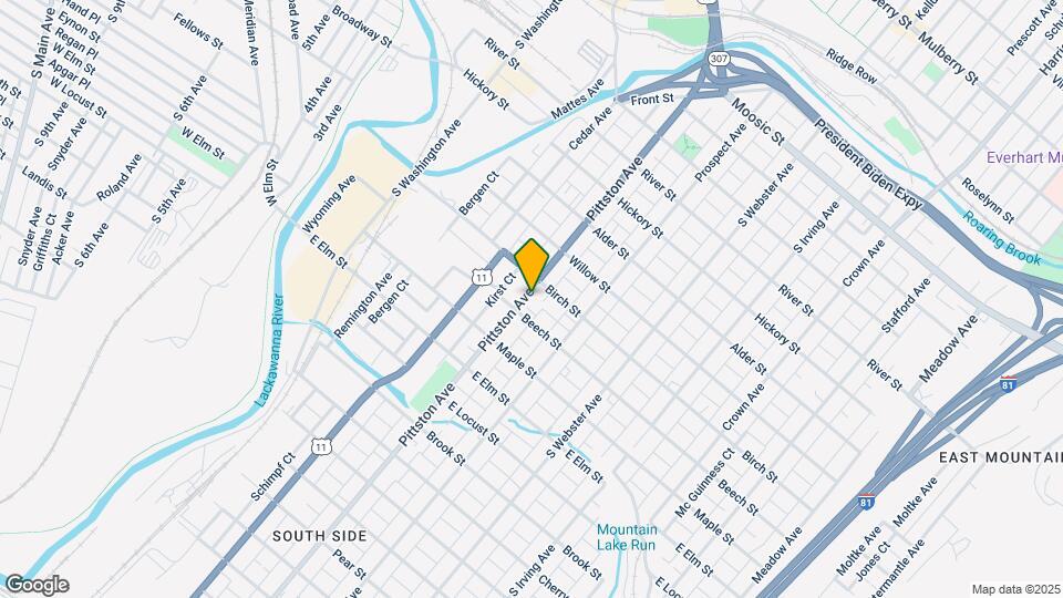 813-815 Pittston Ave Map and Location Details