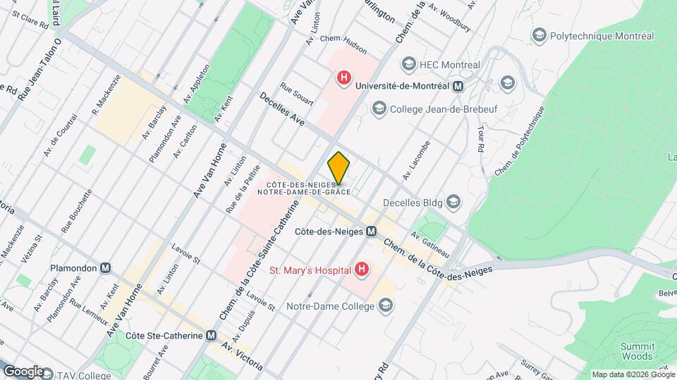 5610 Gatineau Av Map and Location Details