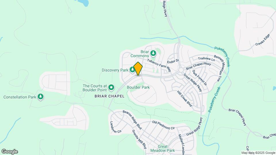 2413 Briar Chapel Pkwy Map and Location Details