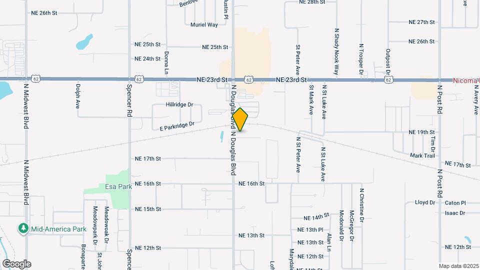 2000 N Douglas Blvd Map and Location Details