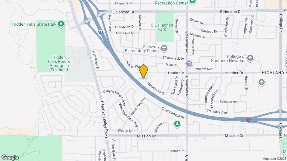 810 Bergamont Dr Map and Location Details