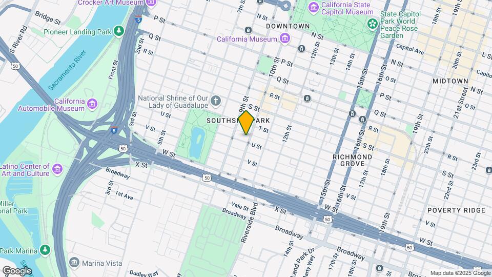 The Southsider Map and Location Details