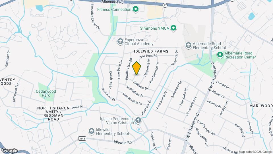 7114 Fox Hunt Rd Mapa y Detalles de la Ubicación