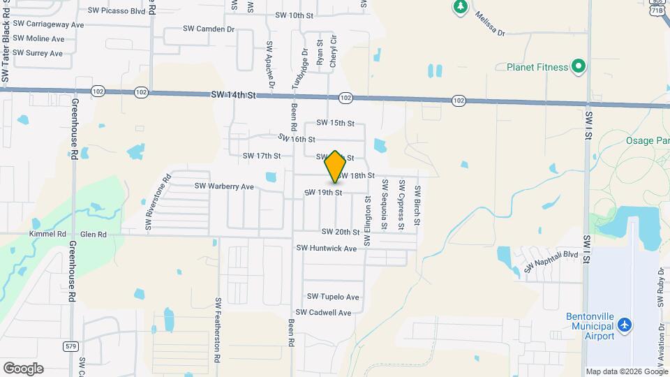 2400 SW 19th St Map and Location Details