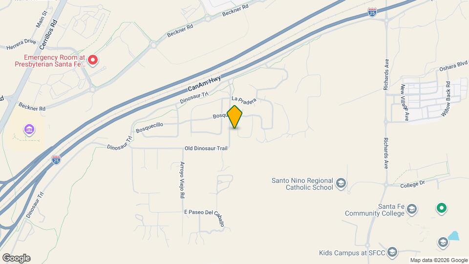 12 Pinon Doblado Map and Location Details