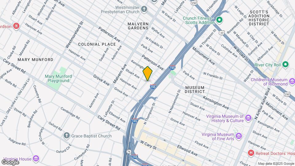 509 N Hamilton St, Unit 509 I Map and Location Details