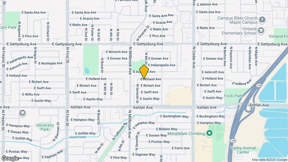 3786 E Holland Ave Map and Location Details