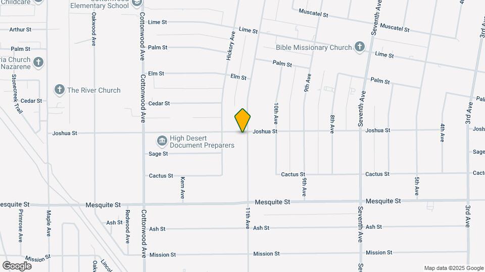 8380 11th St Mapa y Detalles de la Ubicación