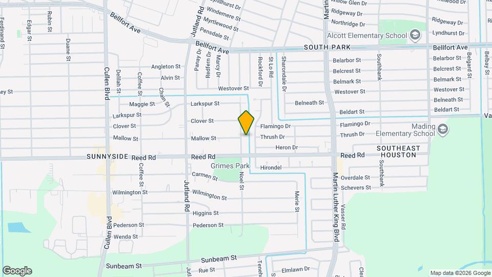 9101 Noel St Map and Location Details