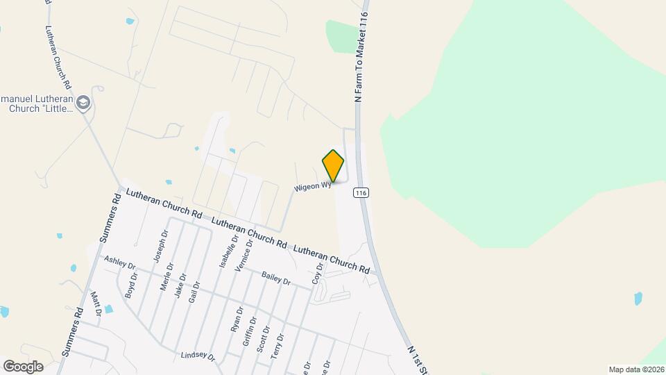 2088 Wigeon Wy Map and Location Details