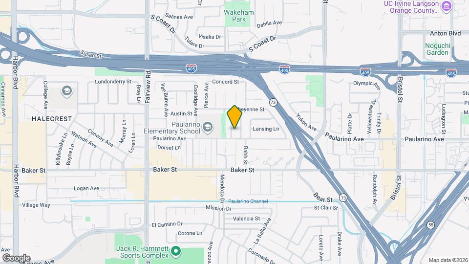 3058 Madison Ave Map and Location Details