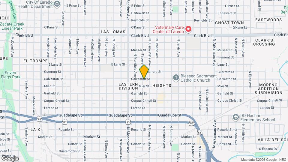 1801 Galveston St Map and Location Details