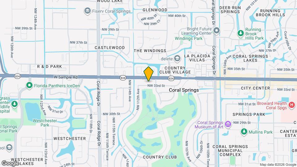 11201 NW 33rd St Map and Location Details