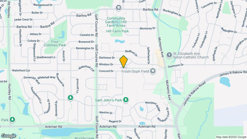 676 Concord Dr Map and Location Details