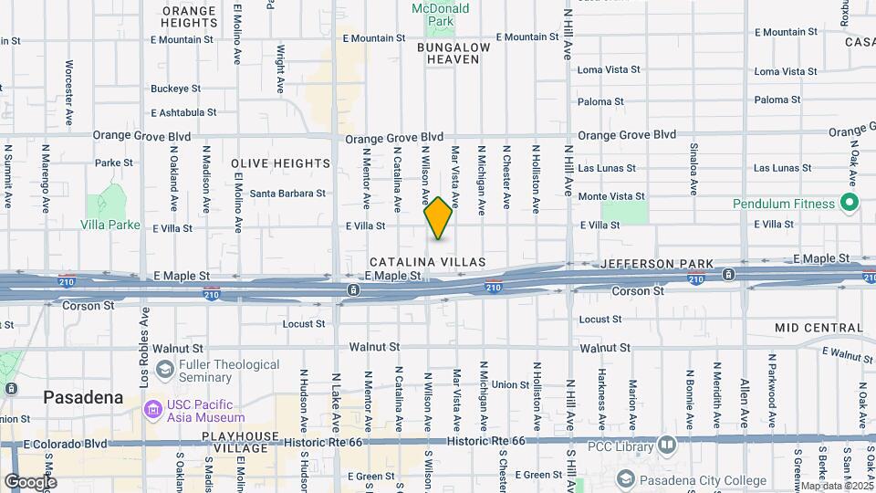 426-432 N Wilson Ave Map and Location Details