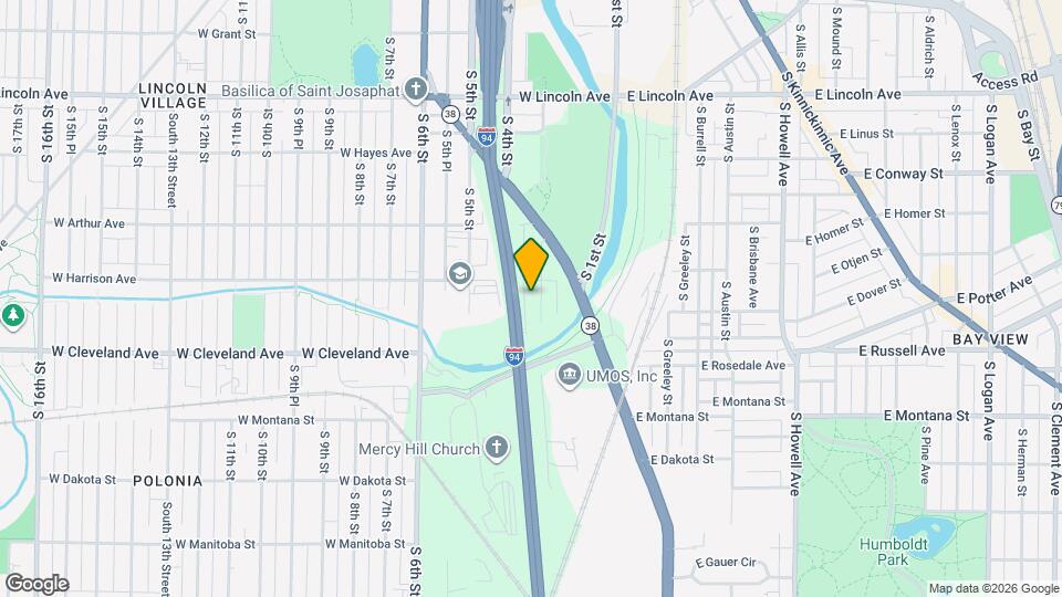 2623 S 3rd St Map and Location Details